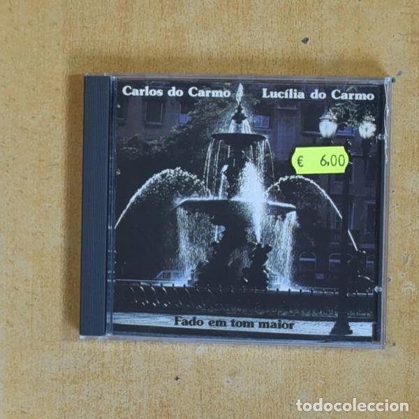 CDs de m&uacute;sica: CARLOS DO CARMO / LUCILIA DO CARMO - FADO EM TOM MAIOR - CD