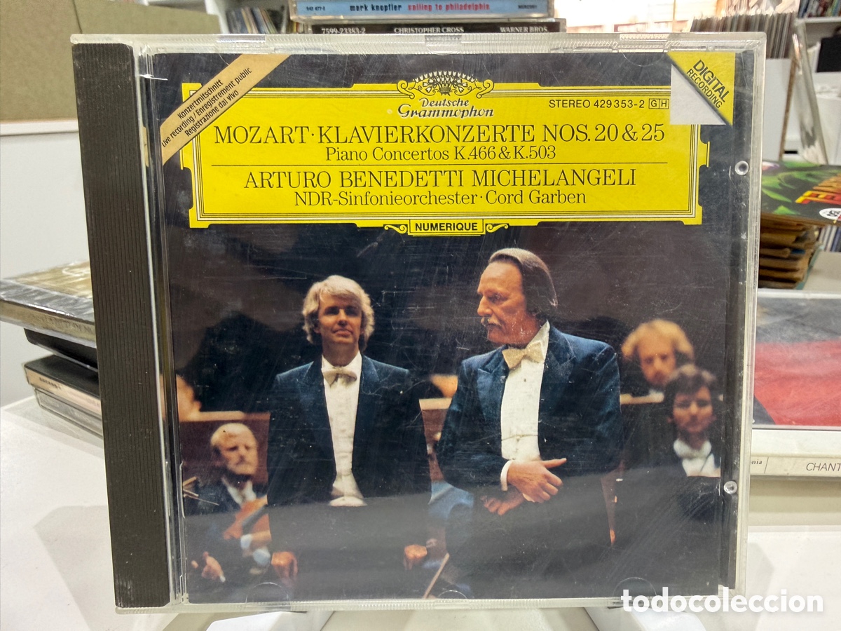 CDs de m&uacute;sica: Mozart - Arturo Benedetti Michelangeli, Cord Garben - Piano Concertos K. 466 & K. 503 (CD)