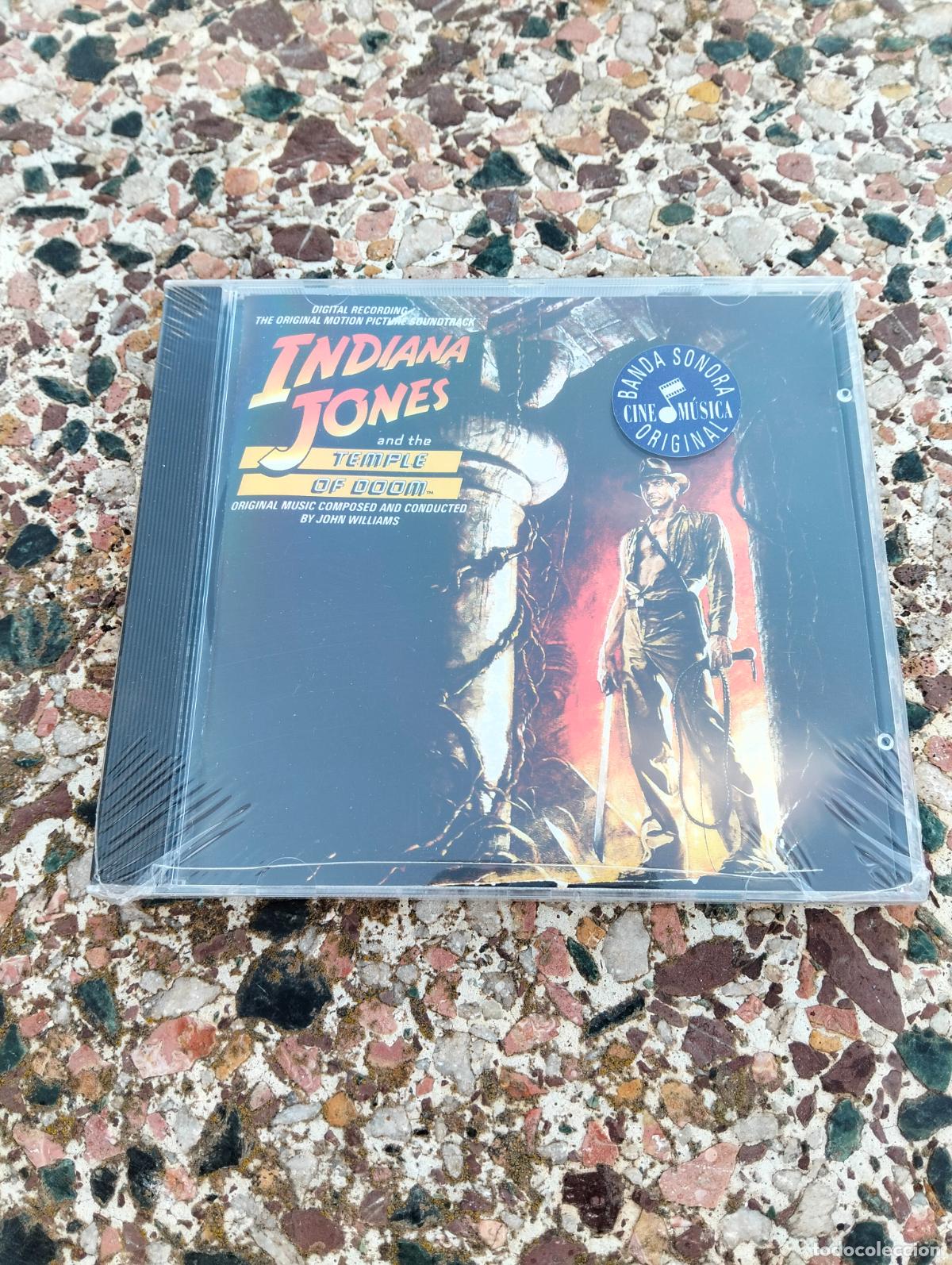 CDs de Musique: Indiana Jones and the temple of doom music banda sonora cine m&uacute;sica original disco CD a estrenar