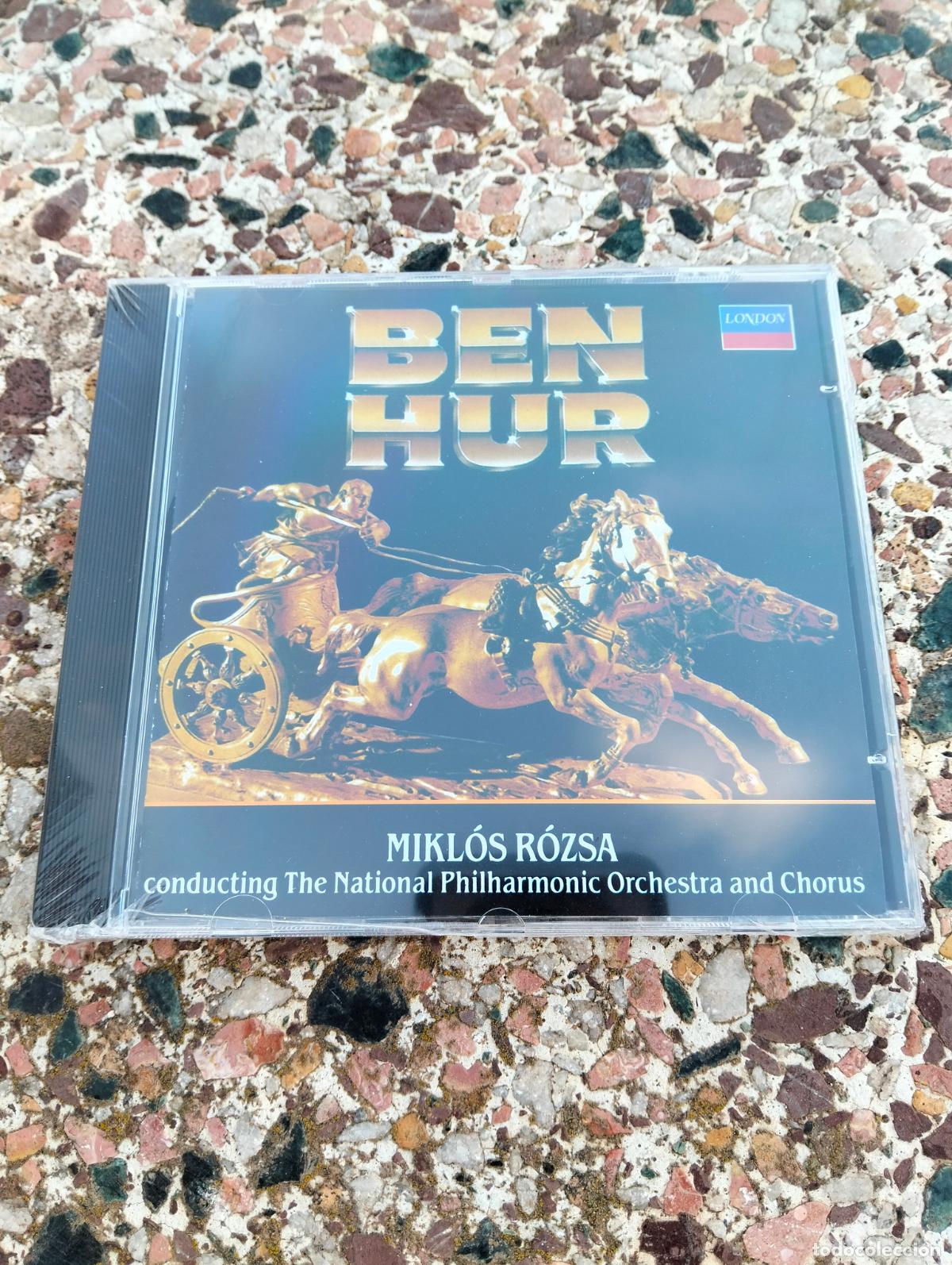 CDs de m&uacute;sica: Ben Hur Mikl&oacute;s R&oacute;zsa conducting the national philarmonic orchestra and chorus disco CD a estrenar