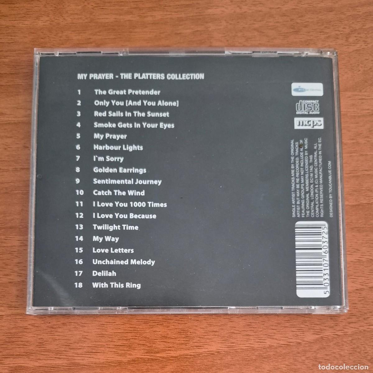CDs de m&uacute;sica: MY PRAYER: COLLECTION - THE PLATTERS (CD) - Foto 2