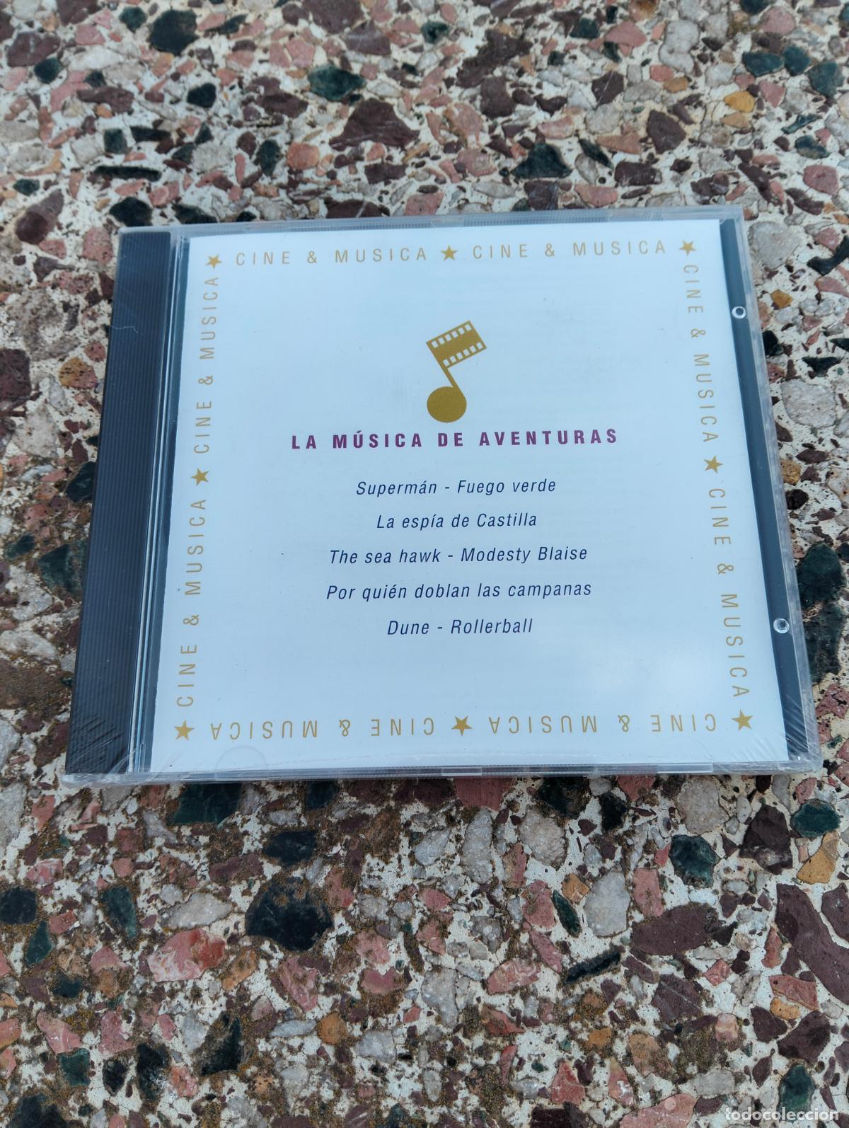 CDs de m&uacute;sica: La m&uacute;sica de aventuras superm&aacute;n fuego verde banda sonora cine m&uacute;sica original disco CD a estrenar