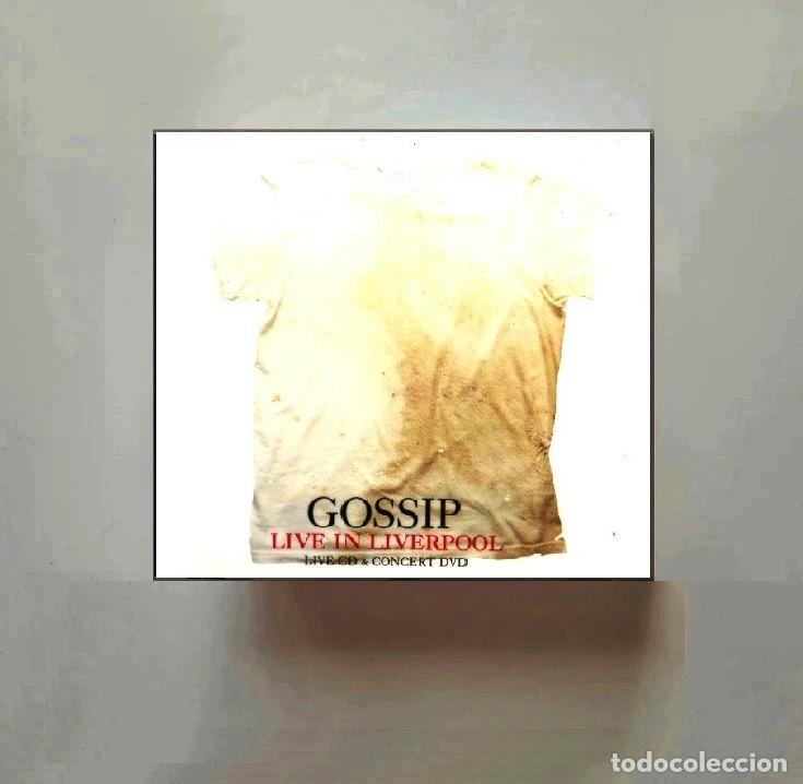 CDs de m&uacute;sica: [NUEVO Y PRECINTADO - CD+DVD]. GOSSIP. LIVE IN LIVERPOOL. DIGIPACK.
