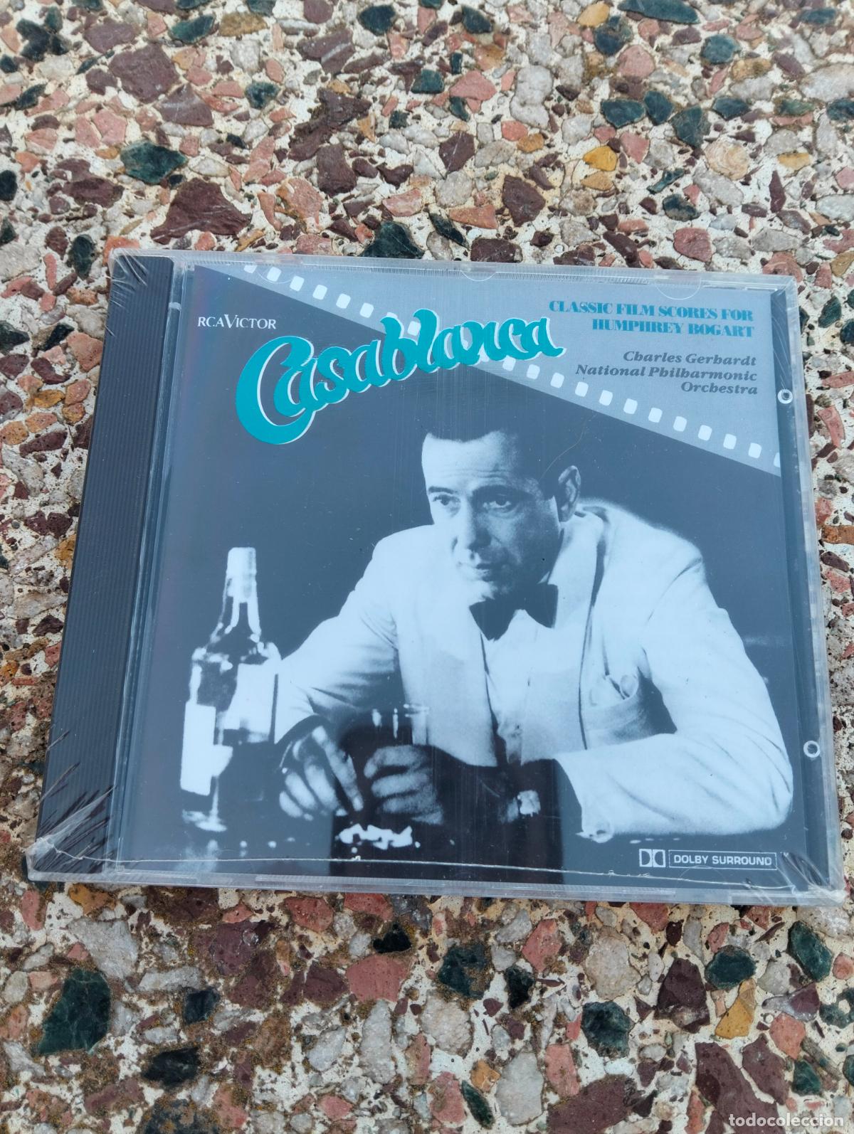 CDs de m&uacute;sica: Casablanca banda sonora cine m&uacute;sica original disco CD a estrenar