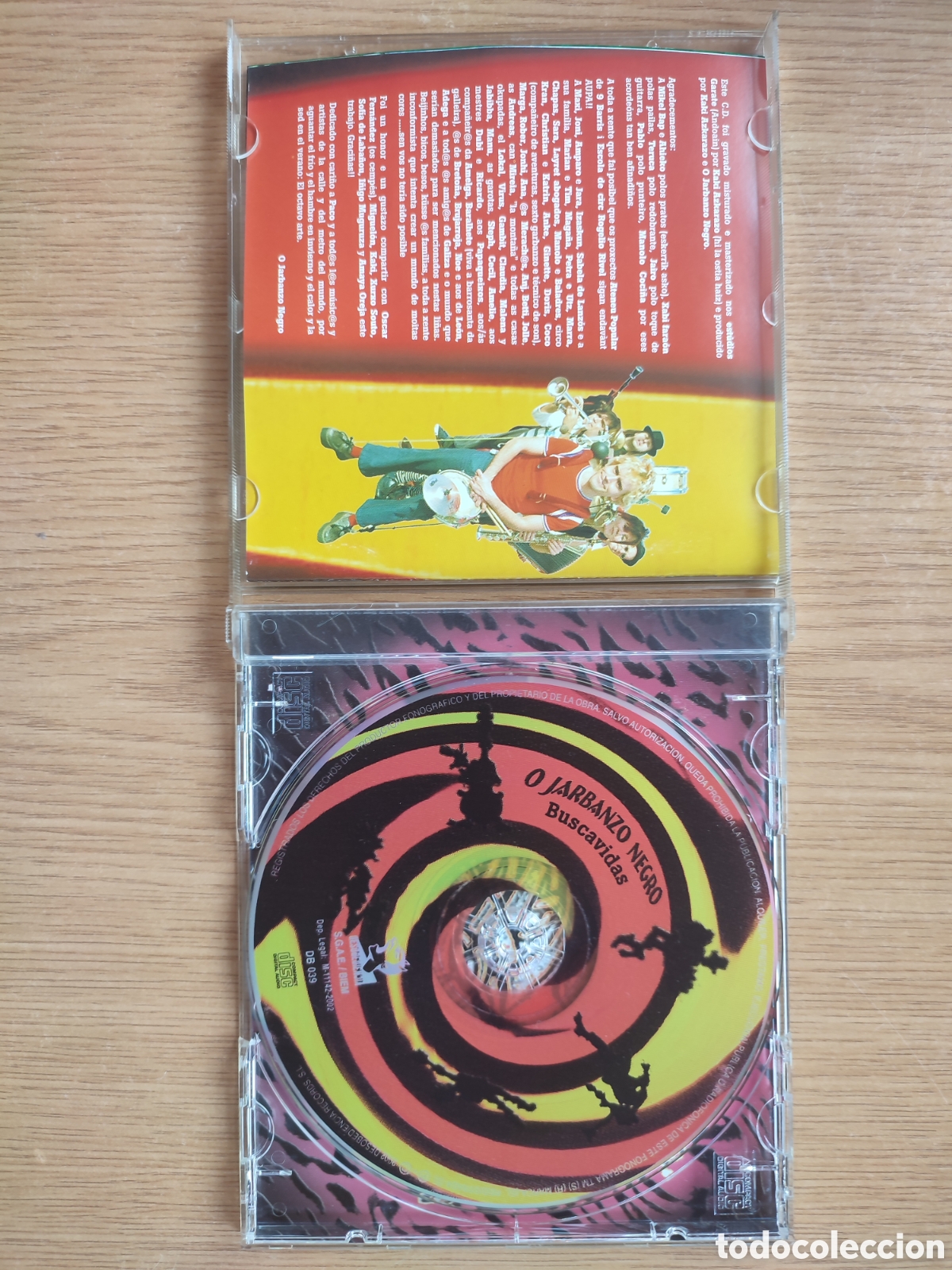 CDs de m&uacute;sica: O Jarbanzo Negro. Buscavidas. CD. - Foto 2