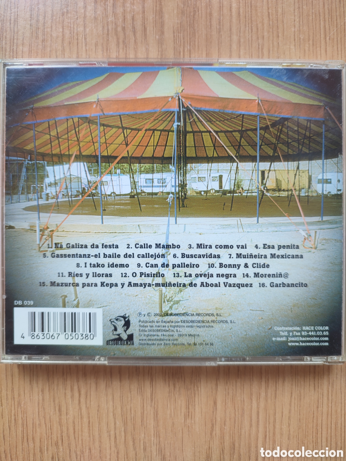 CDs de m&uacute;sica: O Jarbanzo Negro. Buscavidas. CD. - Foto 3