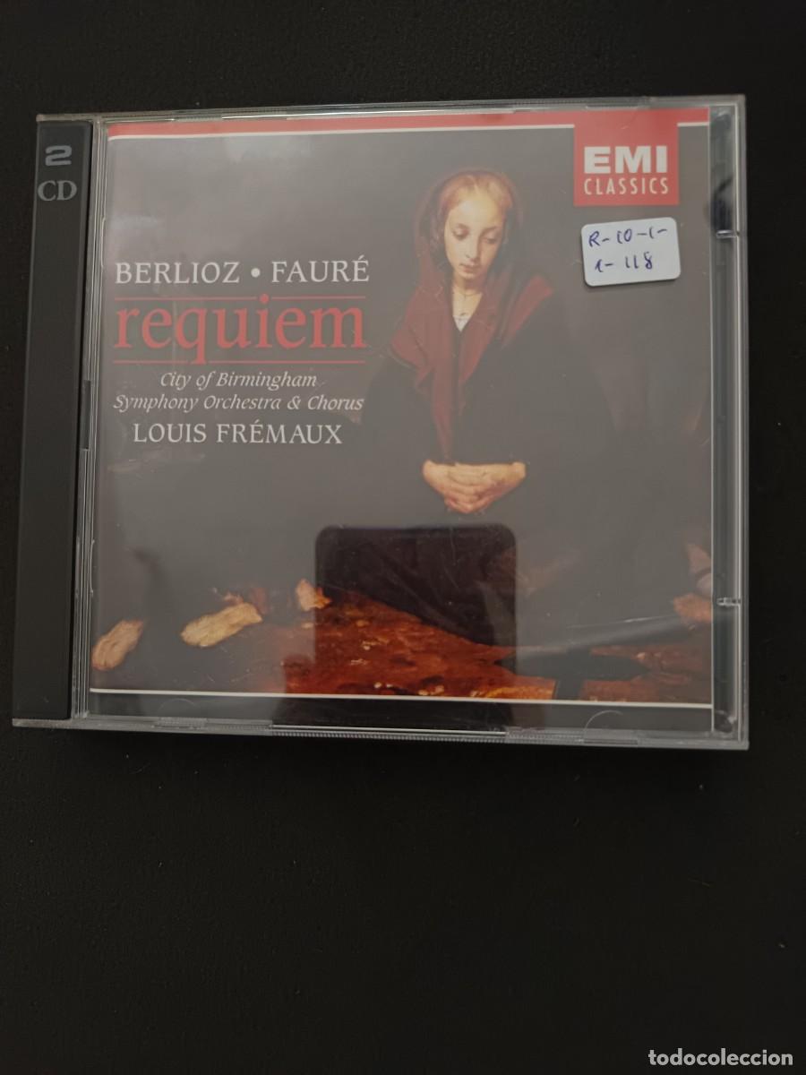 CDs de m&uacute;sica: 2 CD. BERLIOZ: GRANDE MESSE DES MORTS (REQUIEM)// FAUR&Eacute;: REQUIEM