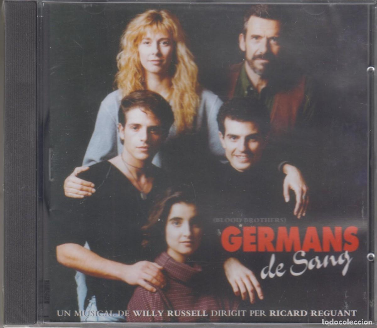 CDs de m&uacute;sica: Germans de Sang cd Teatro musical Willy Russell Ricard Reguant 1995 Angels Gonyalons (Precintado)