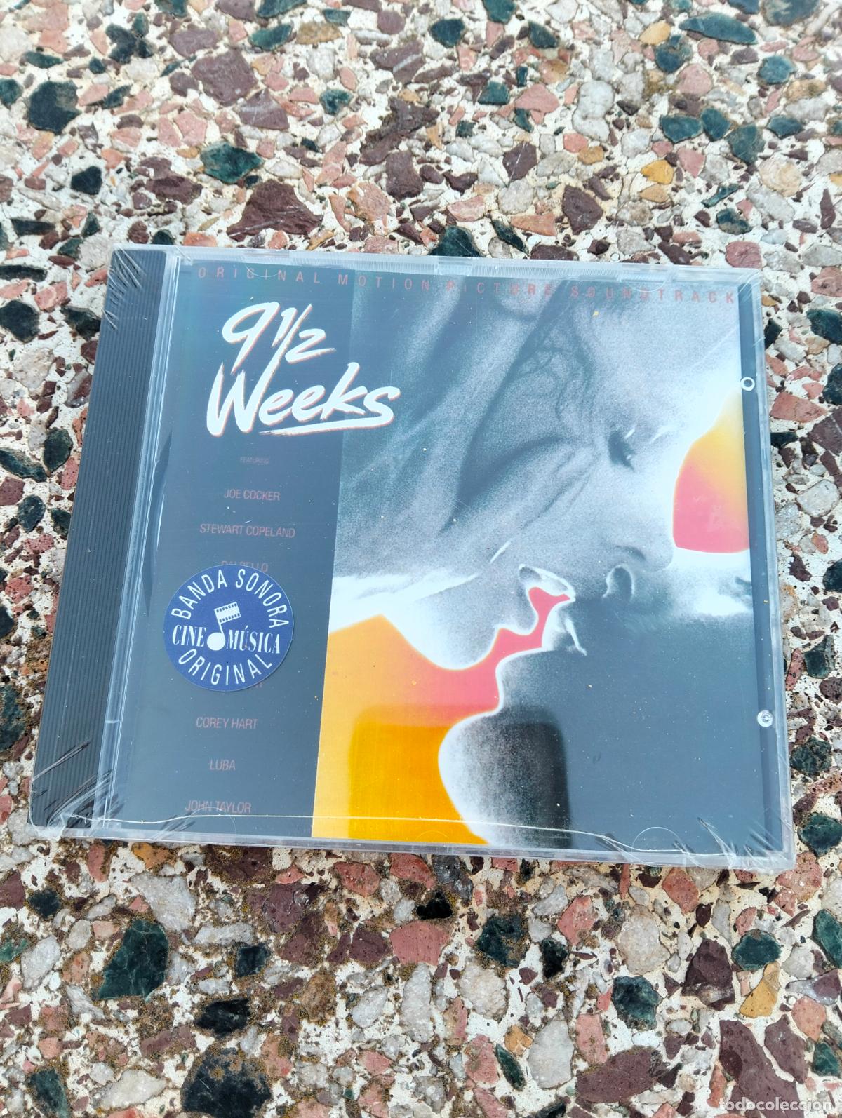 CDs de m&uacute;sica: 9 1/2 weeks banda sonora cine m&uacute;sica original disco CD a estrenar
