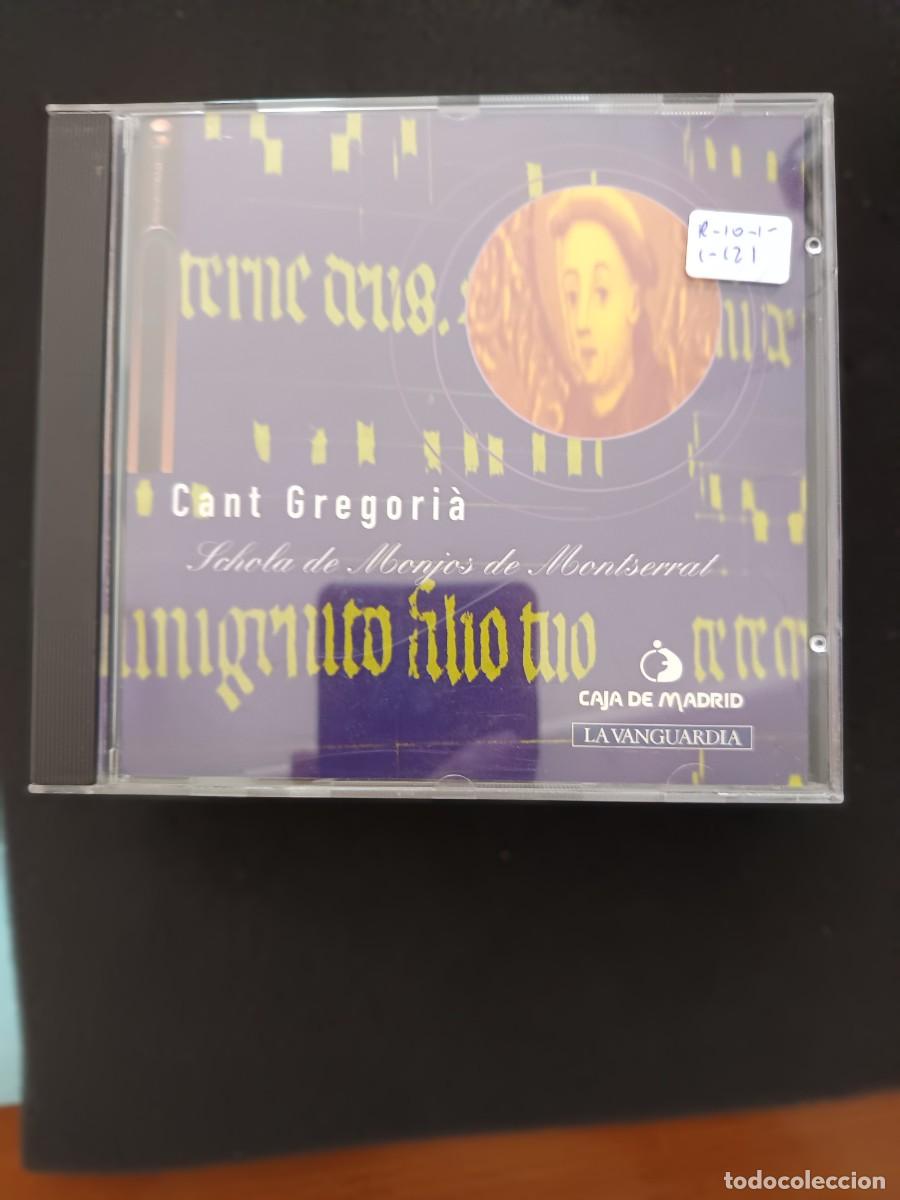 CDs de m&uacute;sica: CANT GREGORI&Agrave;. SCHOLA DE MONJES DE MONTSERRAT