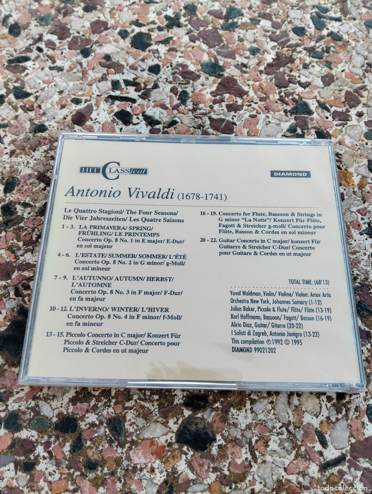 CDs de m&uacute;sica: Vivaldi the four seasons hit classical disco CD a estrenar - Foto 3