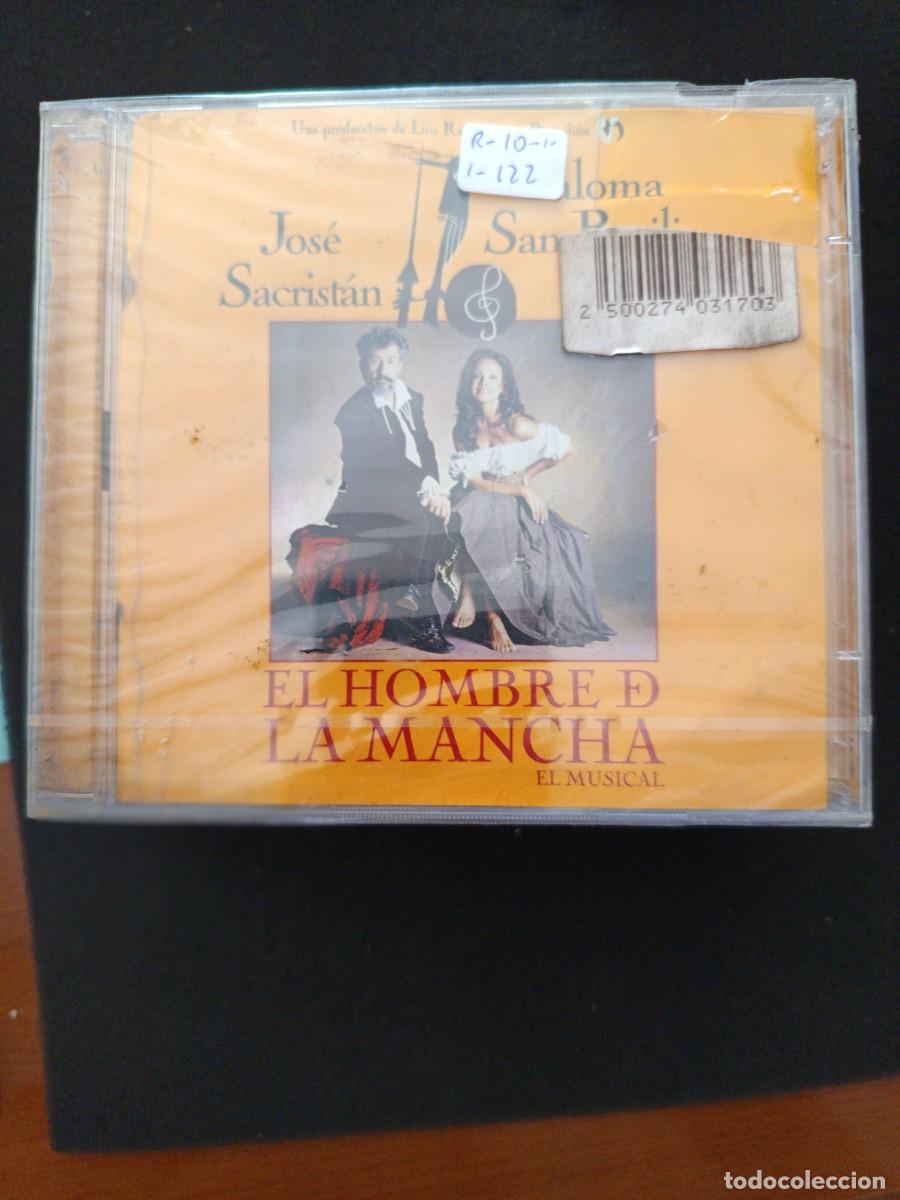 CDs de m&uacute;sica: 2 CD. EL HOMBRE DE LA MANCHA (EL MUSICAL). JOS&Eacute; SACRIT&Aacute;N. PALOMA SAN BASILIO