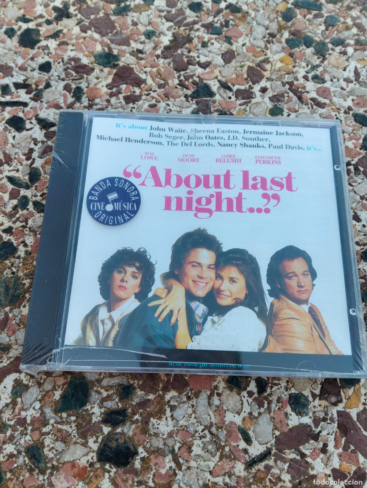 CDs de m&uacute;sica: About last night soundtrack bso banda sonora cine m&uacute;sica original disco CD a estrenar