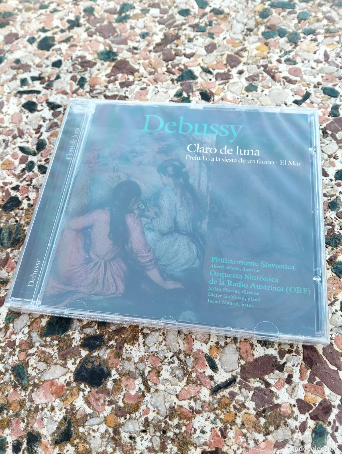 CDs de m&uacute;sica: Debussy claro de luna preludio a la siesta de un fauno el mar disco CD a estrenar
