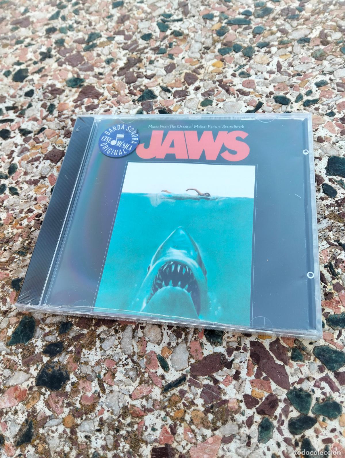 CDs de m&uacute;sica: Jaws music from the original soundtrack bso banda sonora cine m&uacute;sica original disco CD a estrenar