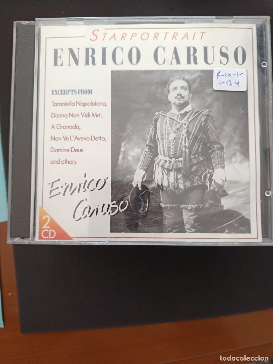 CDs de m&uacute;sica: 2 CD. ENRICO CARUSO (STARPORTRAIT). EXCERPTS FROM TARANTELLA NAPOLETANA, DONNA NON VIDI MAI, A GRANA