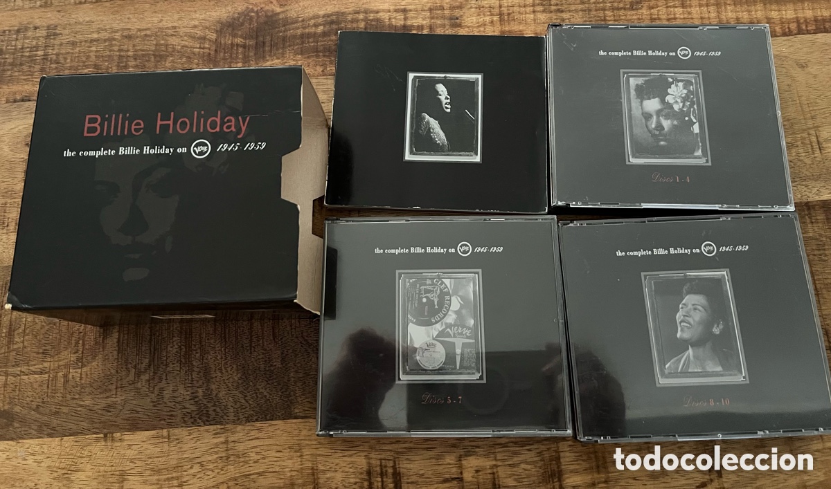 CDs de m&uacute;sica: The Complete Billie Holiday on Verve 1945-1959