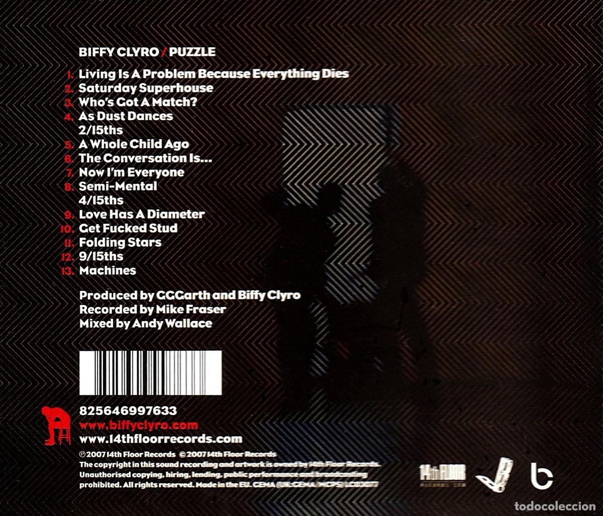 CDs de m&uacute;sica: BIFFY CLYRO. PUZZLE. CD. - Foto 3