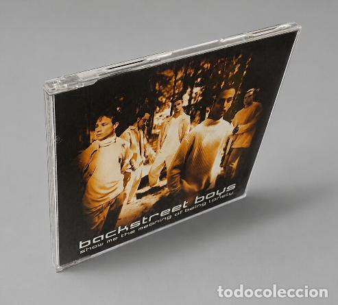 CDs de m&uacute;sica: BACKSTREET BOYS. SHOW ME THE MEANING OF BEING LONELY. CD SINGLE.