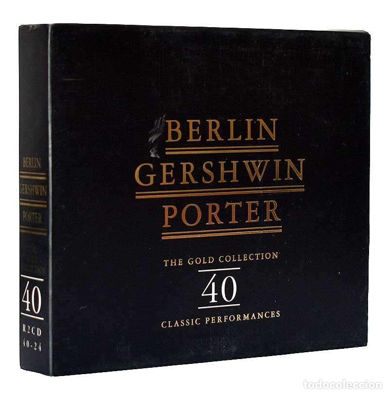 CDs de m&uacute;sica: Irving Berlin, Cole Porter, George Gershwin - The Gold Collection. 40 Classic Performances. 2 x CD