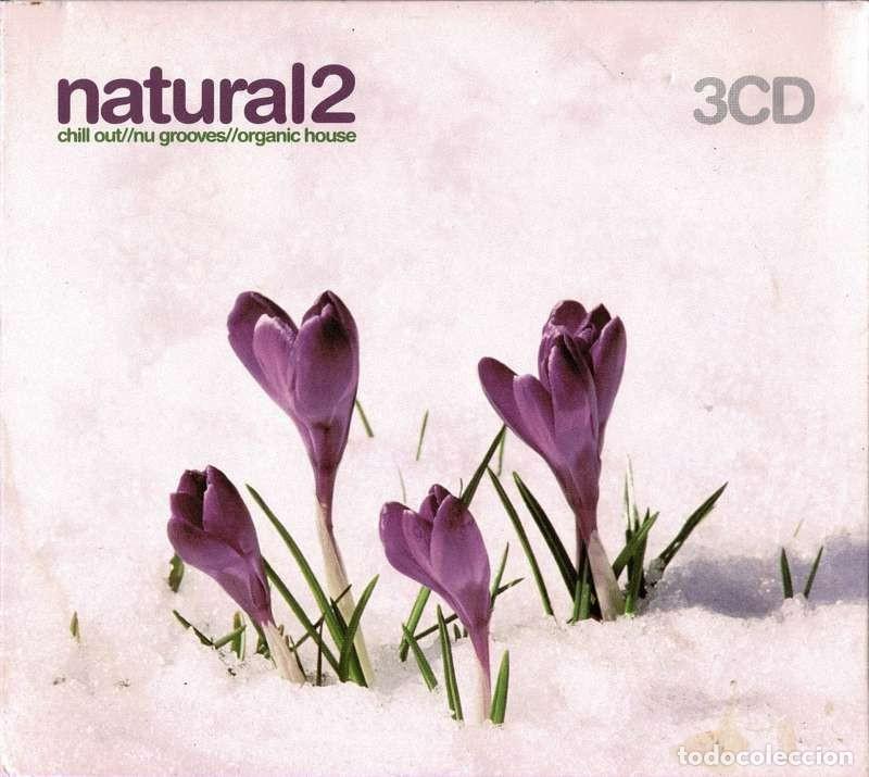 CDs de m&uacute;sica: Natural2. Chill Out / Nu Grooves / Organic House. 3 x CD