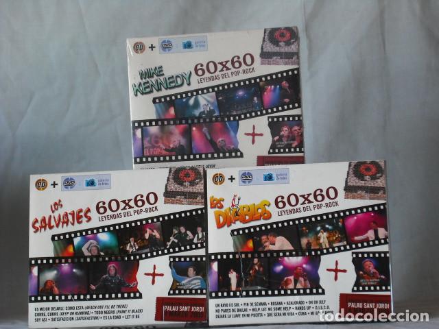 CDs de m&uacute;sica: TRES PACKS CDs DE 60X60