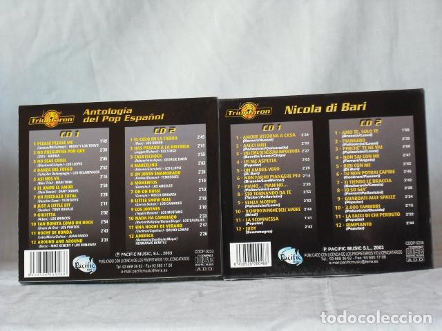 CDs de m&uacute;sica: DOS PACKS DE CDs DE LOS QUE TRIUFARON - Foto 2