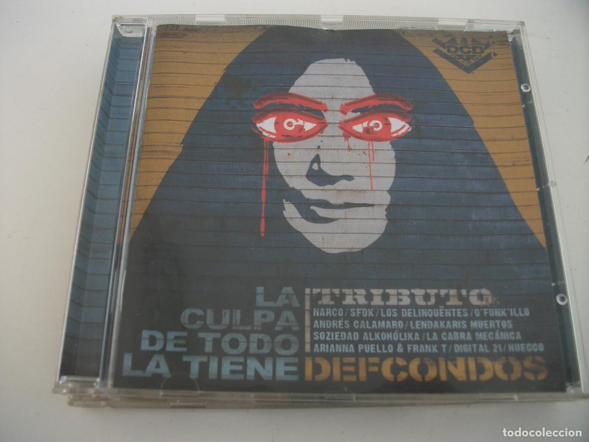 CDs de m&uacute;sica: CD DEFCONDOS LA CULPA LA TIENE DEFCONDOS TRIBUTO