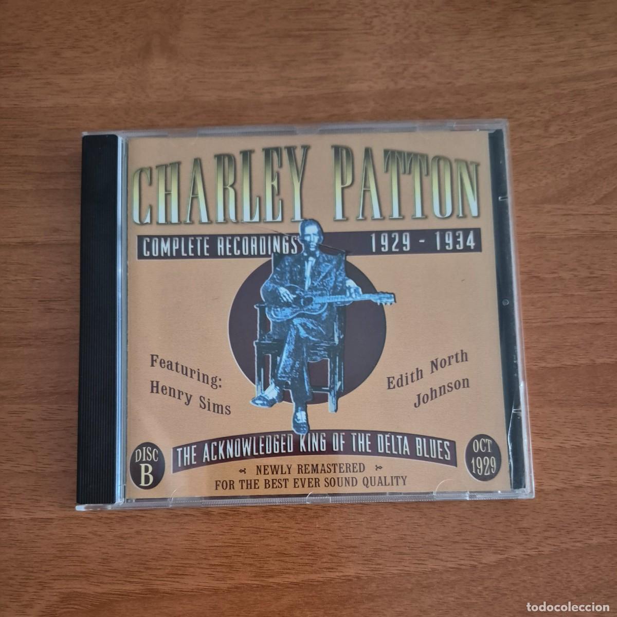 CDs de m&uacute;sica: COMPLETE RECORDINGS (1929 - 1934), DISC B - CHARLEY PATTON (CD)