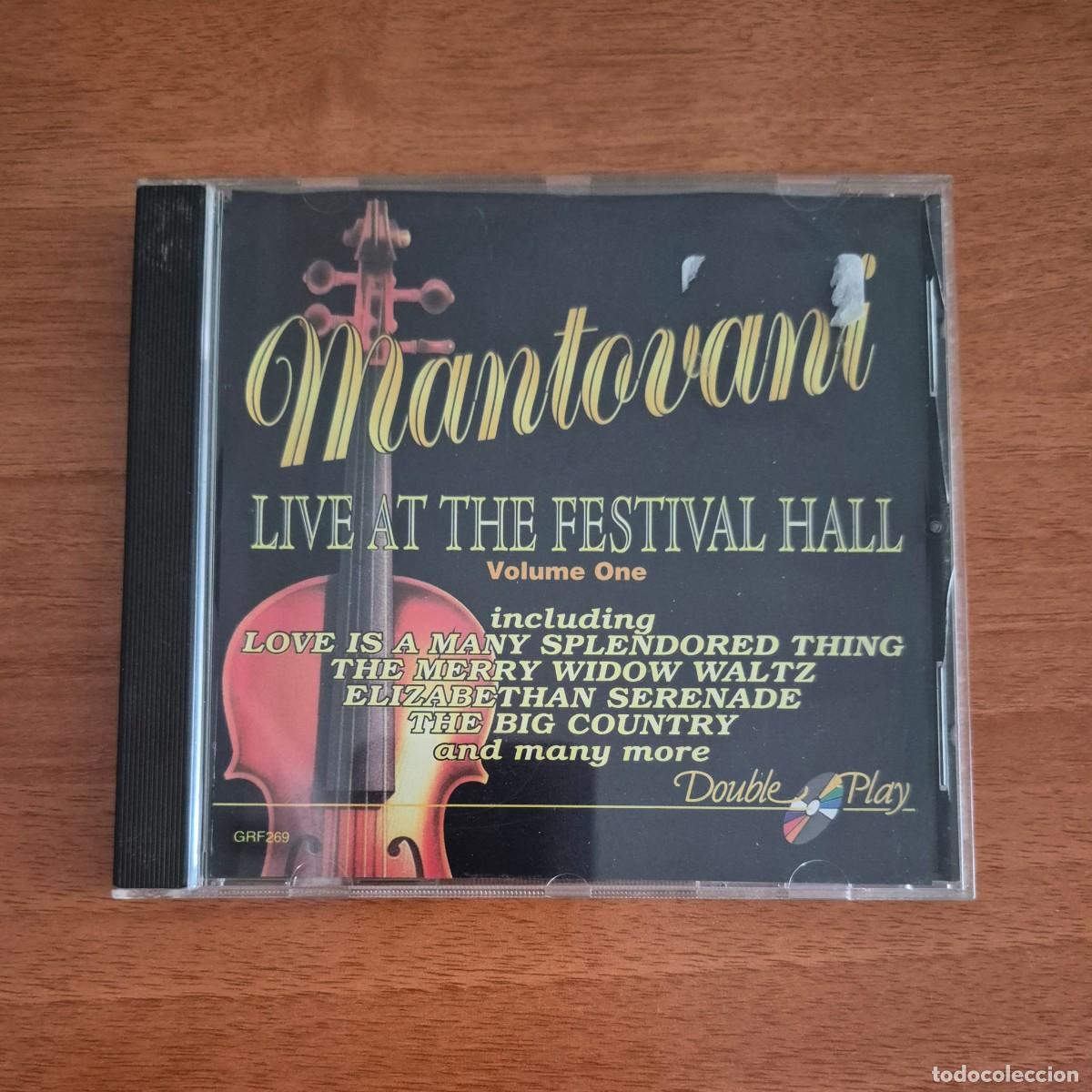 CDs de m&uacute;sica: LIVE AT THE FESTIVAL HALL (VOLUME ONE) - MANTOVANI (CD)