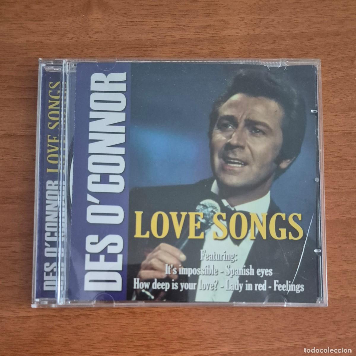 CDs de m&uacute;sica: LOVE SONGS - DES O'CONNOR (CD)