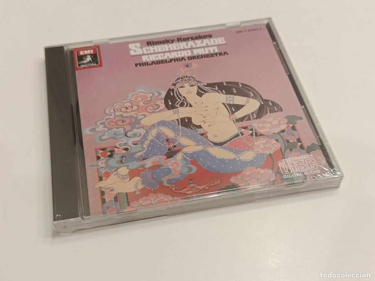 CDs de m&uacute;sica: SCHEHERAZADE - RIMSKY-KORSAKOV - PHILADELPHIA ORCHESTRA - RICARDO MUTI - EMI CD CDC 7 47023 2 - NEW