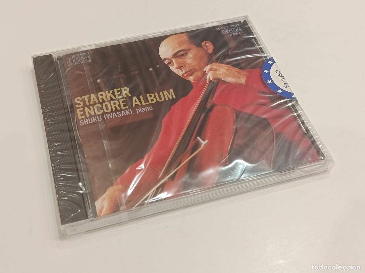 CDs de m&uacute;sica: JANOS STARKER ENCORE ALBUM - SHUKU IWASAKI - DENON JAPAN CD 35C37-7302 (1984) - PRECINTADO