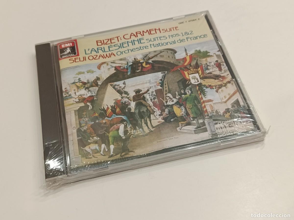 CDs de m&uacute;sica: BIZET - CARMEN & L&acute;ARLESIENNE SUITE - SEIJI OZAWA - EMI ANGEL DIGITAL CD CDC 7 47064 2 - PRECINTADO