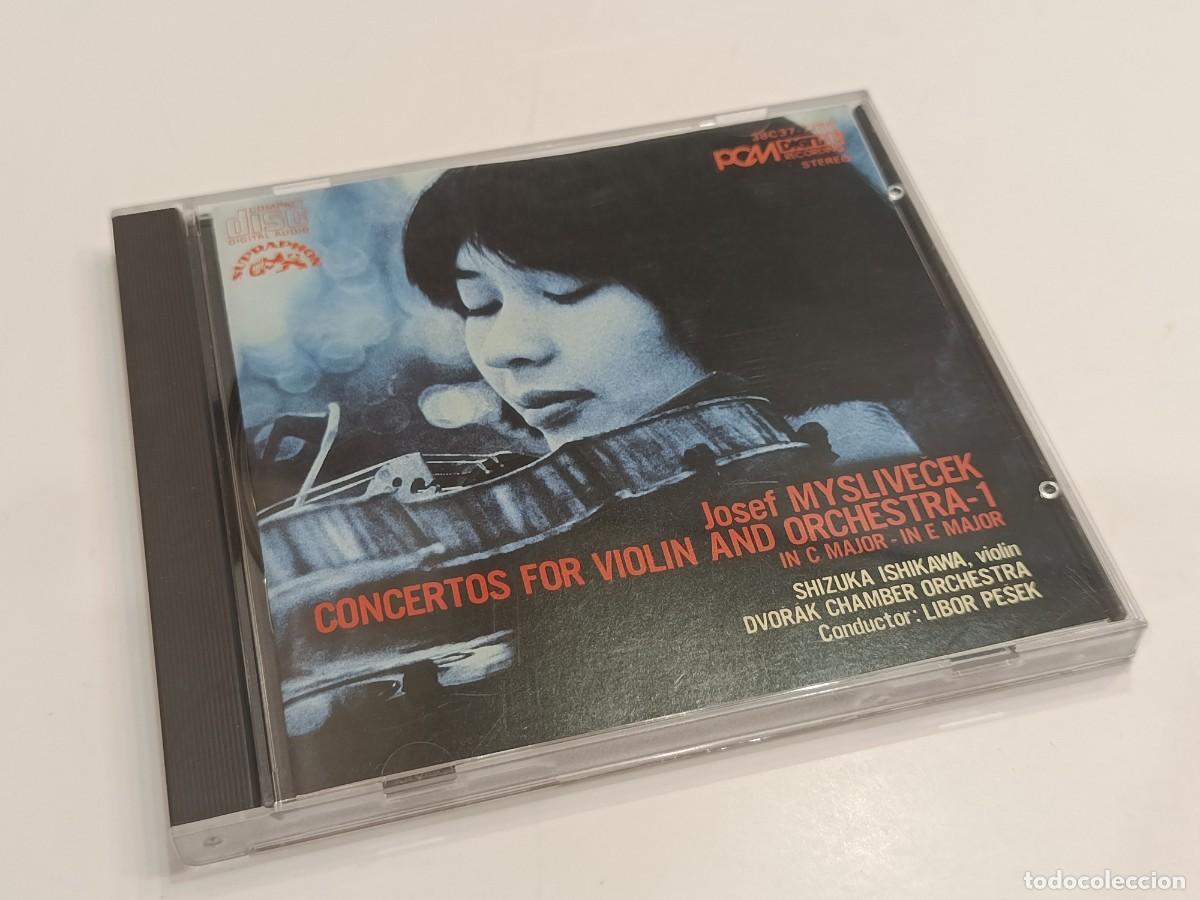 CDs de m&uacute;sica: JOSEF MYSLIVECEK - CONCERTOS FOR VIOLIN AND ORCHESTRA 1 - SHIZUKA ISHIKAWA - SUPRAPHON CD 38C37-7285