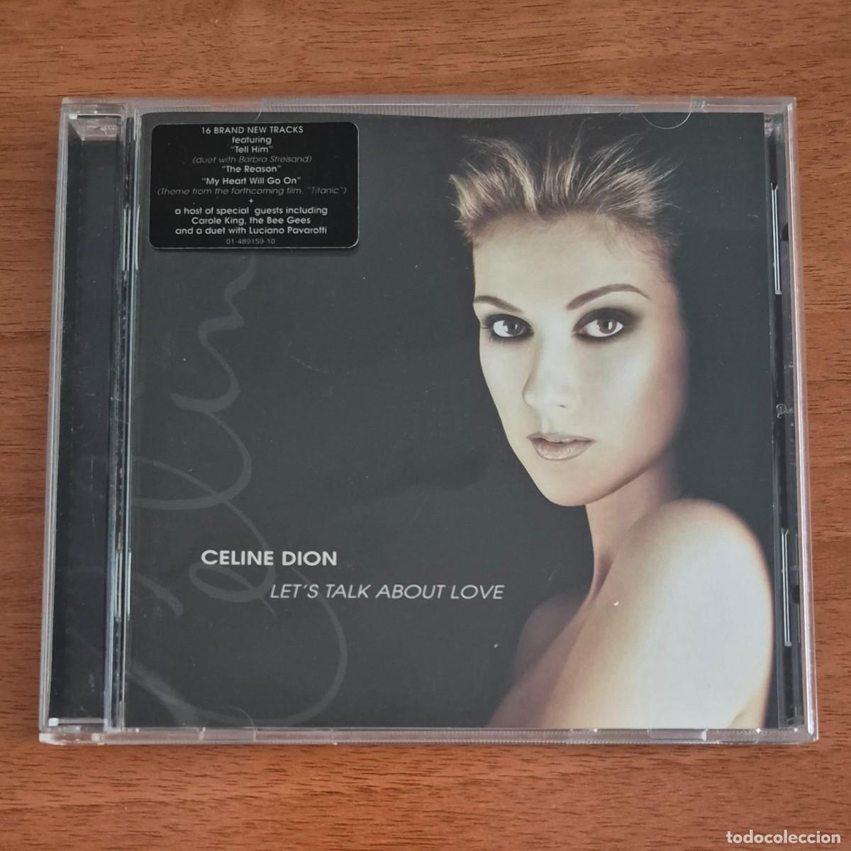 CDs de m&uacute;sica: LET'S TALK ABOUT LOVE - CELINE DION (CD)