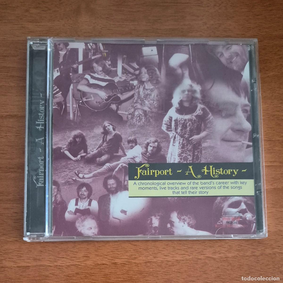 CDs de m&uacute;sica: FAIRPORT: A HISTORY - FAIRPORT CONVENTION (CD)
