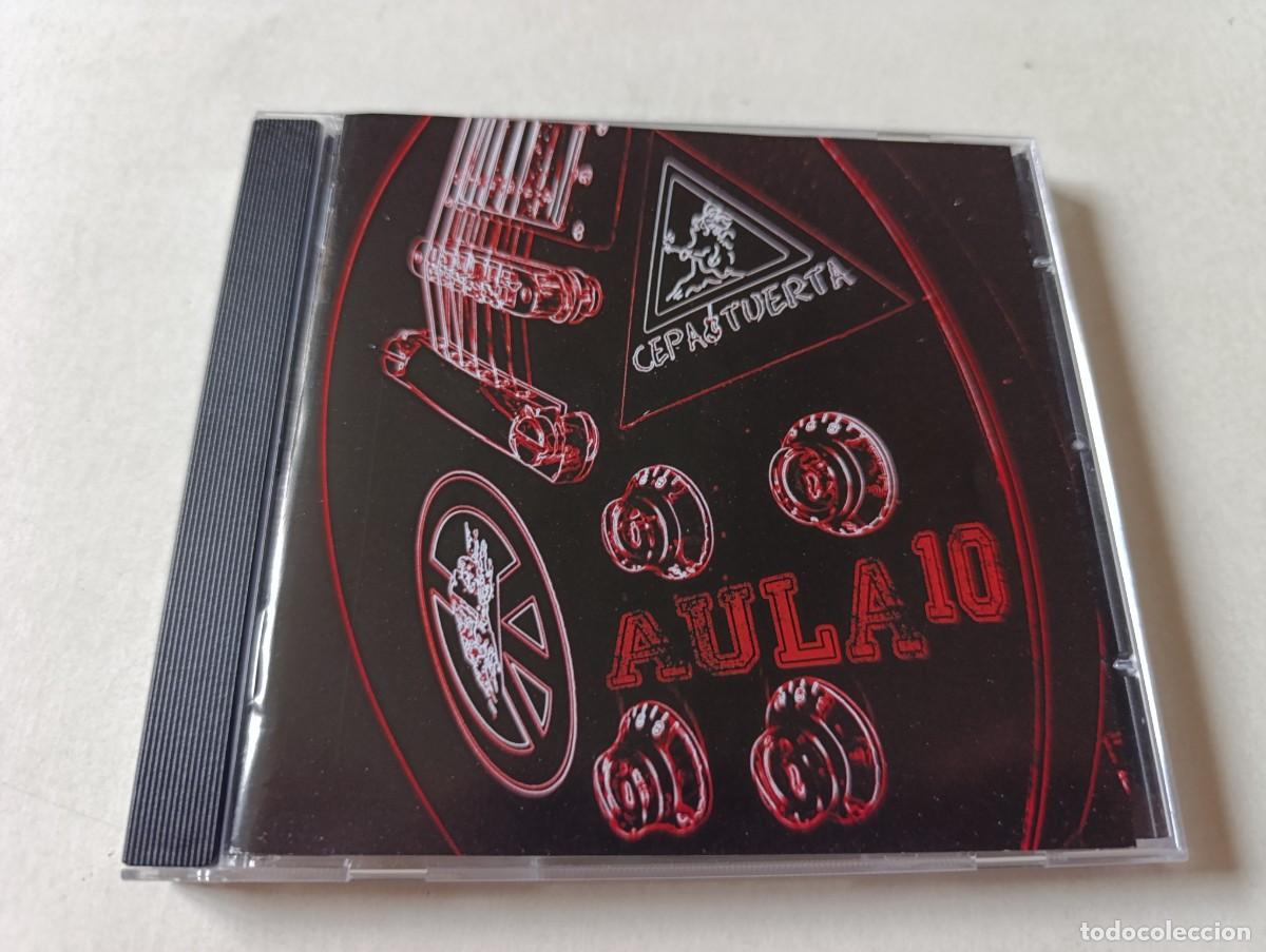 CDs de m&uacute;sica: CEPA TUERTA 'Aula 10' CD &Aacute;lbum 2012 banda rock Toledo