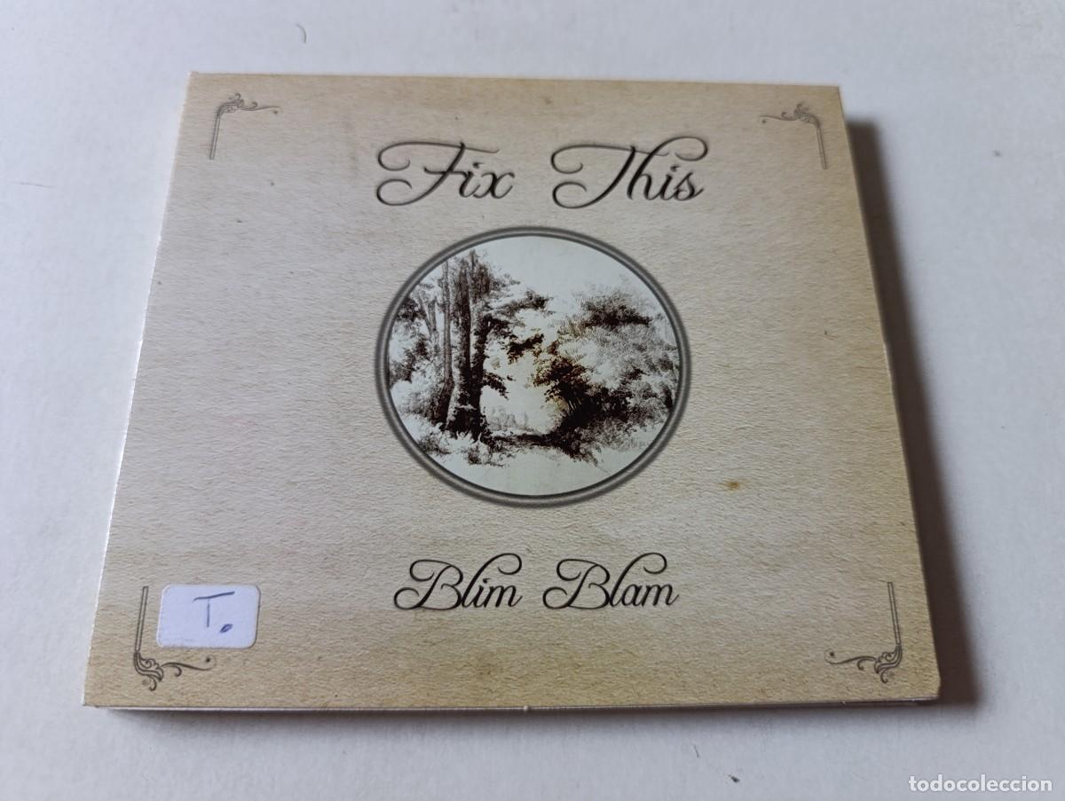 CDs de m&uacute;sica: FIX THIS 'Blim Blam' CD &Aacute;lbum 2011 fusiona jazz, swing y la m&uacute;sica tradicional de Nueva Orleans