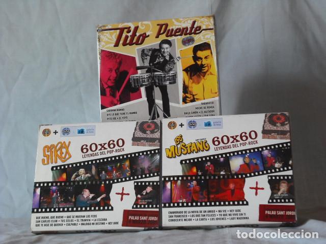 CDs de m&uacute;sica: TRES PACKS CDs DE 60X60