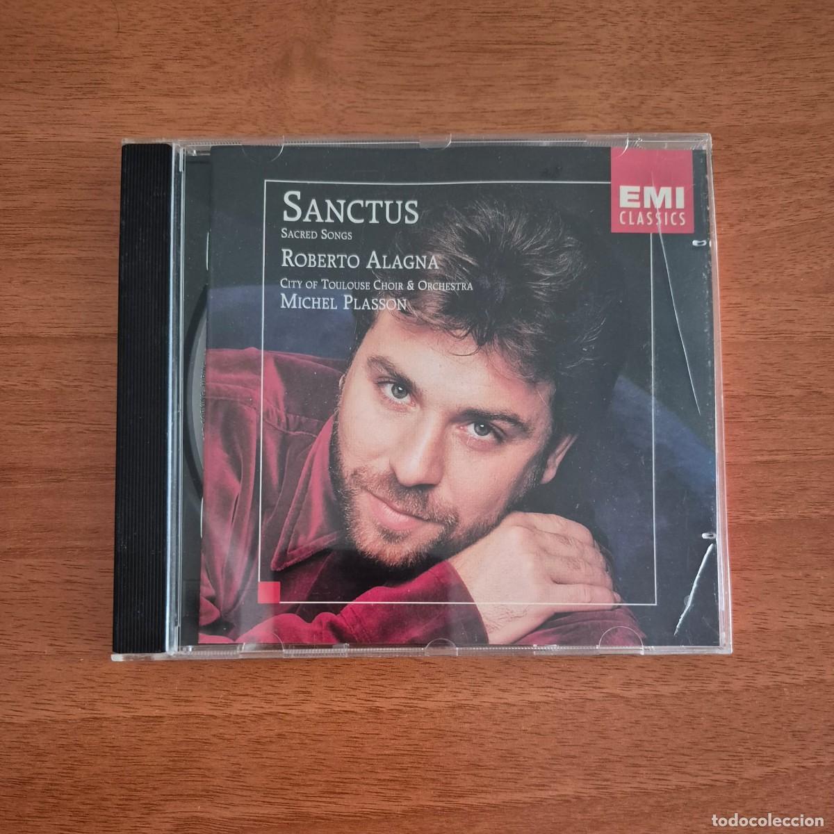 CDs de m&uacute;sica: SANCTUS: SACRED SONGS - ROBERTO ALAGNA / CITY OF TOLOUSE CHOIR & ORCHESTRA, MICHEL PLASSON (CD)