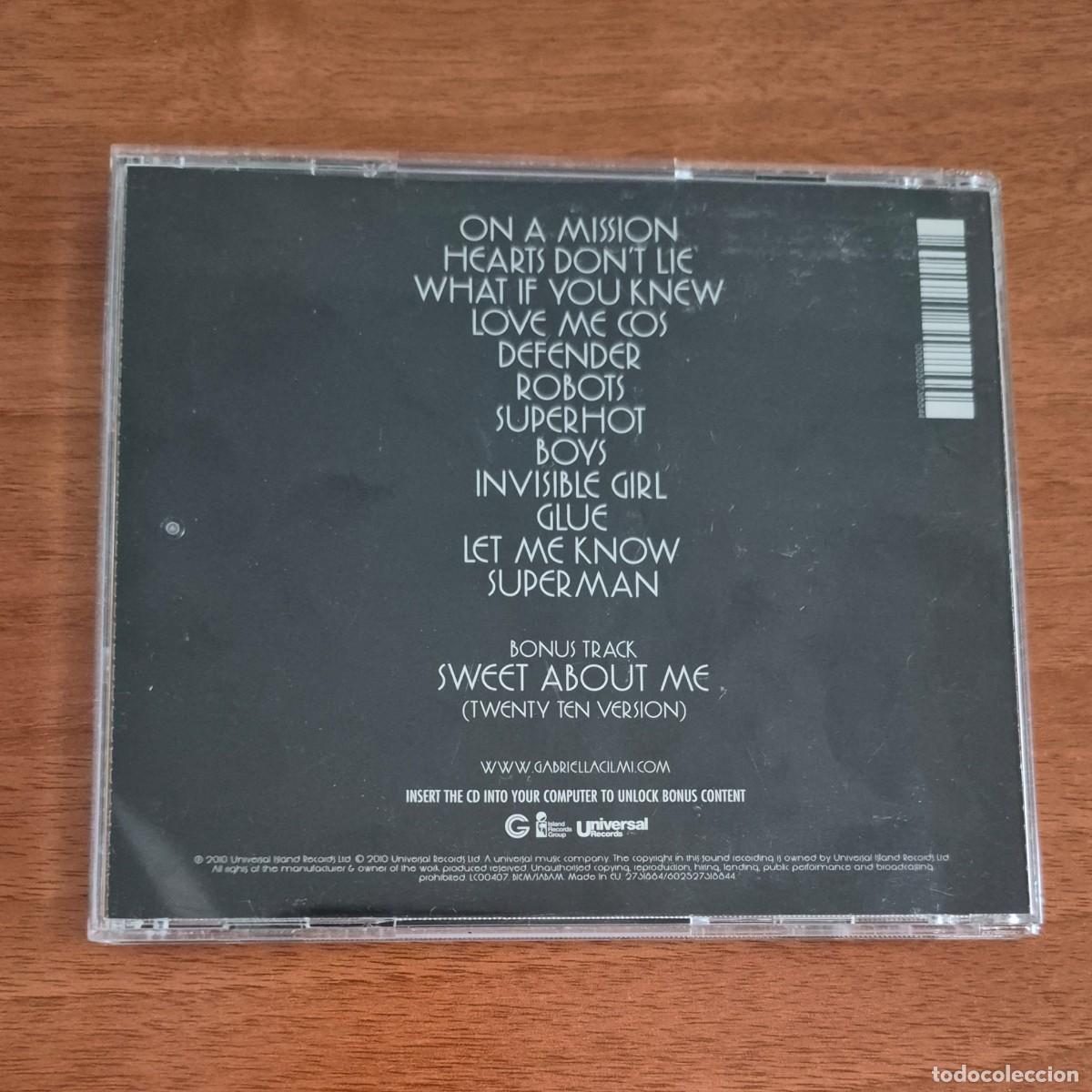 CDs de m&uacute;sica: TEN - GABRIELLA CILMI (CD) - Foto 2