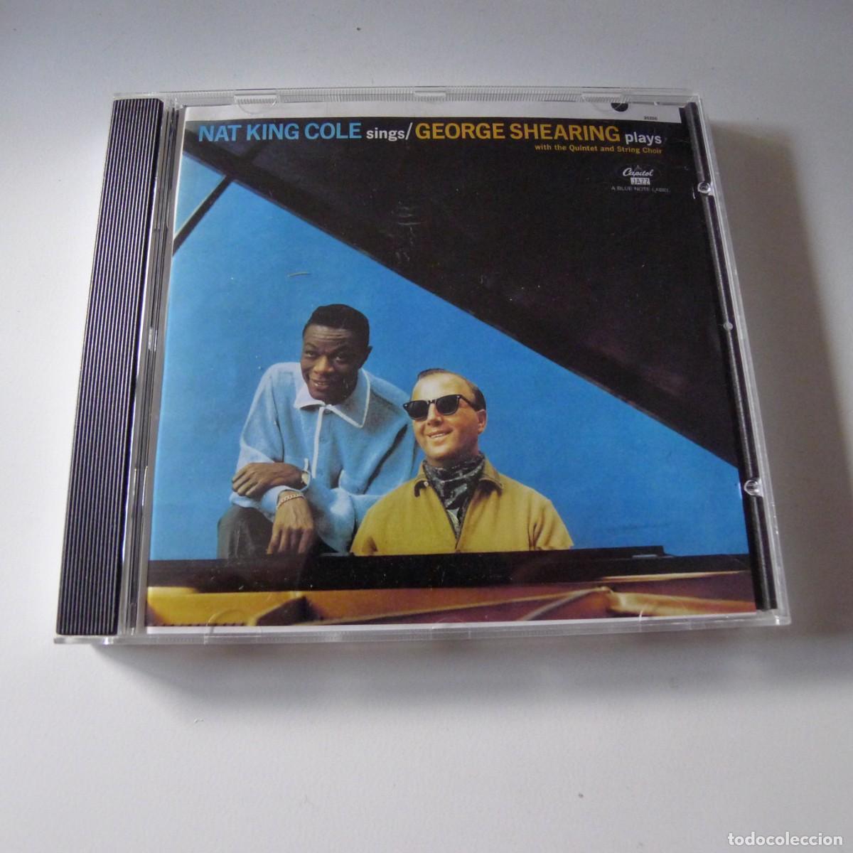 CDs de m&uacute;sica: Nat King Cole / George Shearing &ndash; Nat King Cole Sings/George Shearing Plays CD