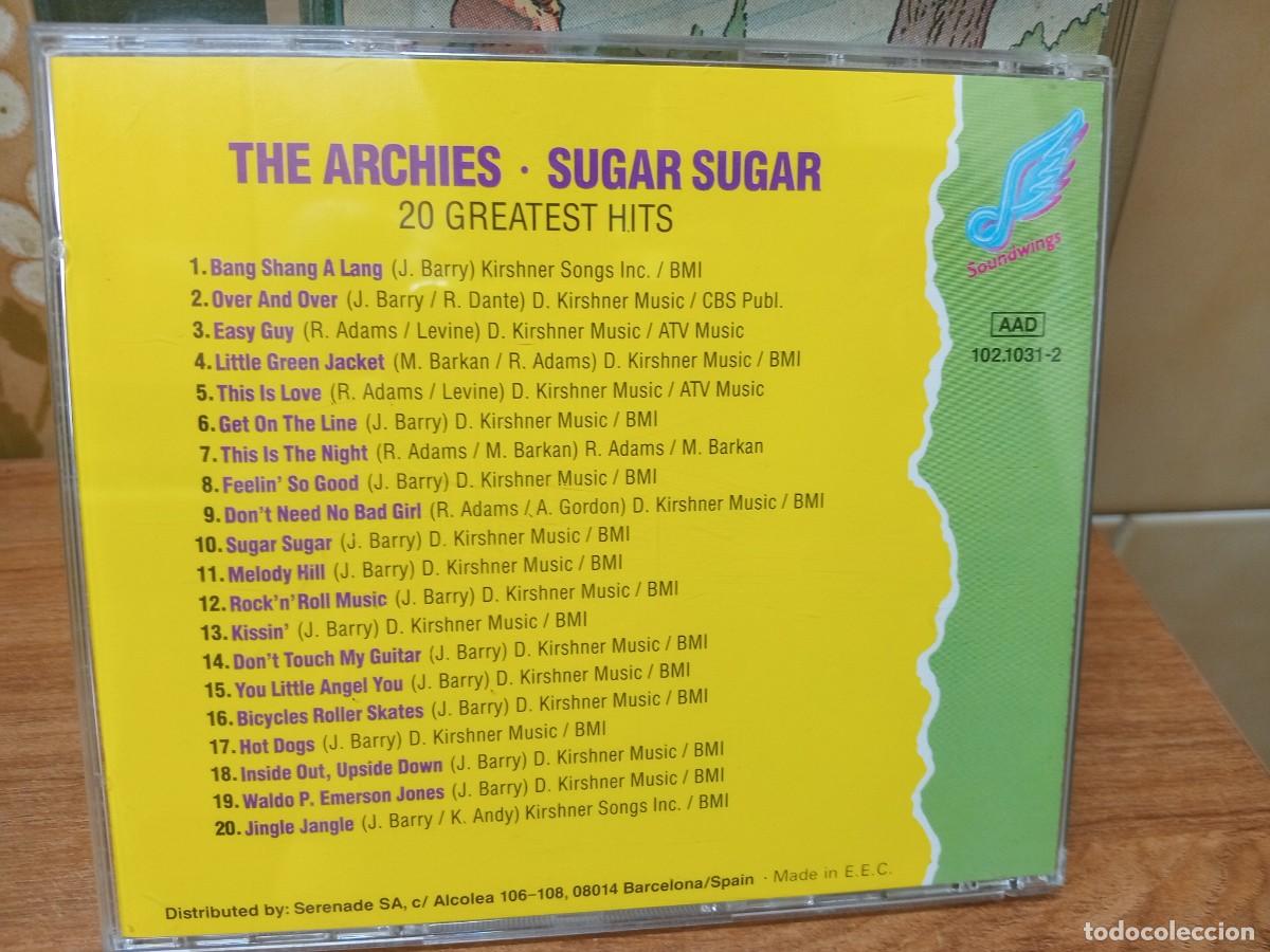CDs de m&uacute;sica: THE ARCHIES - 20 GREATEST HITS - CD - Foto 2