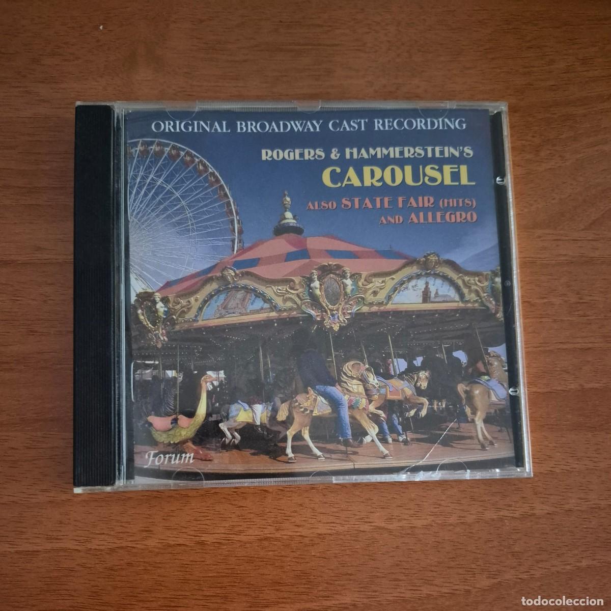 CDs de m&uacute;sica: ROGERS & HAMMERSTEIN'S 'CAROUSEL' (ORIGINAL BROADWAY CAST RECORDING) - CD