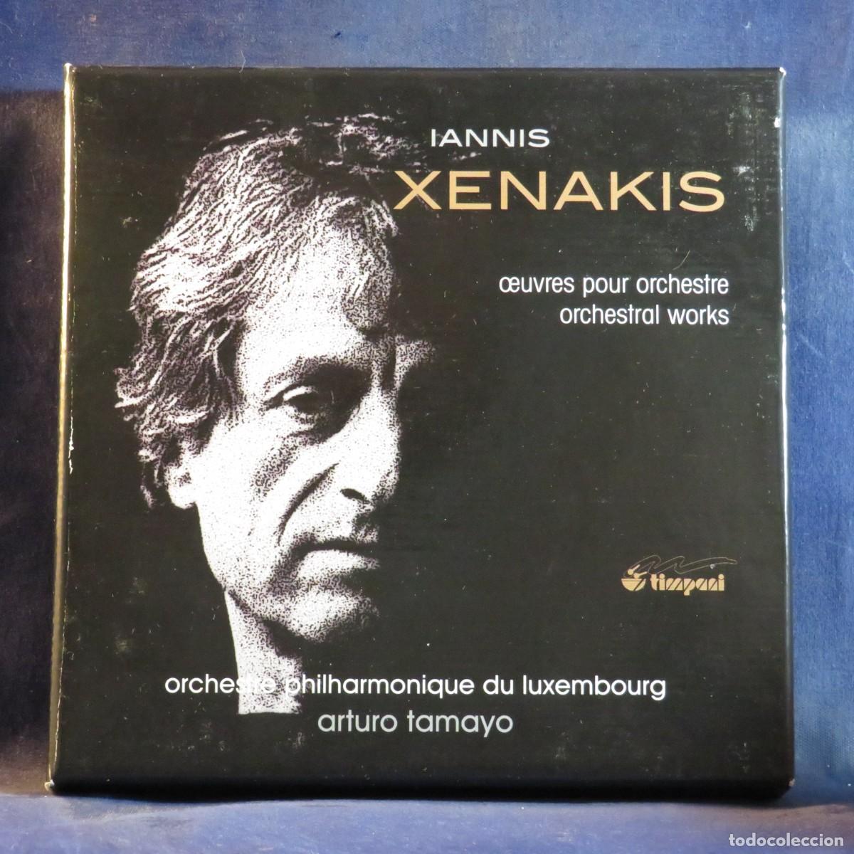CDs de m&uacute;sica: IANNIS XENAKIS &ndash; OEUVRES POUR ORCHESTRE = ORCHESTRAL WORKS - 5 CD