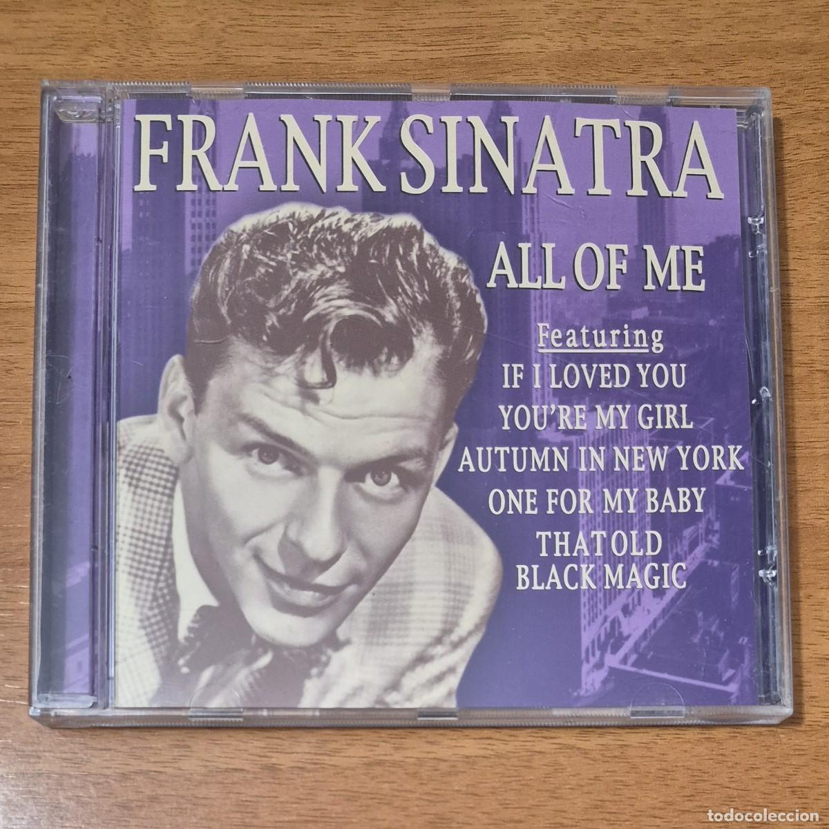 CDs de m&uacute;sica: ALL OF ME - FRANK SINATRA (CD)