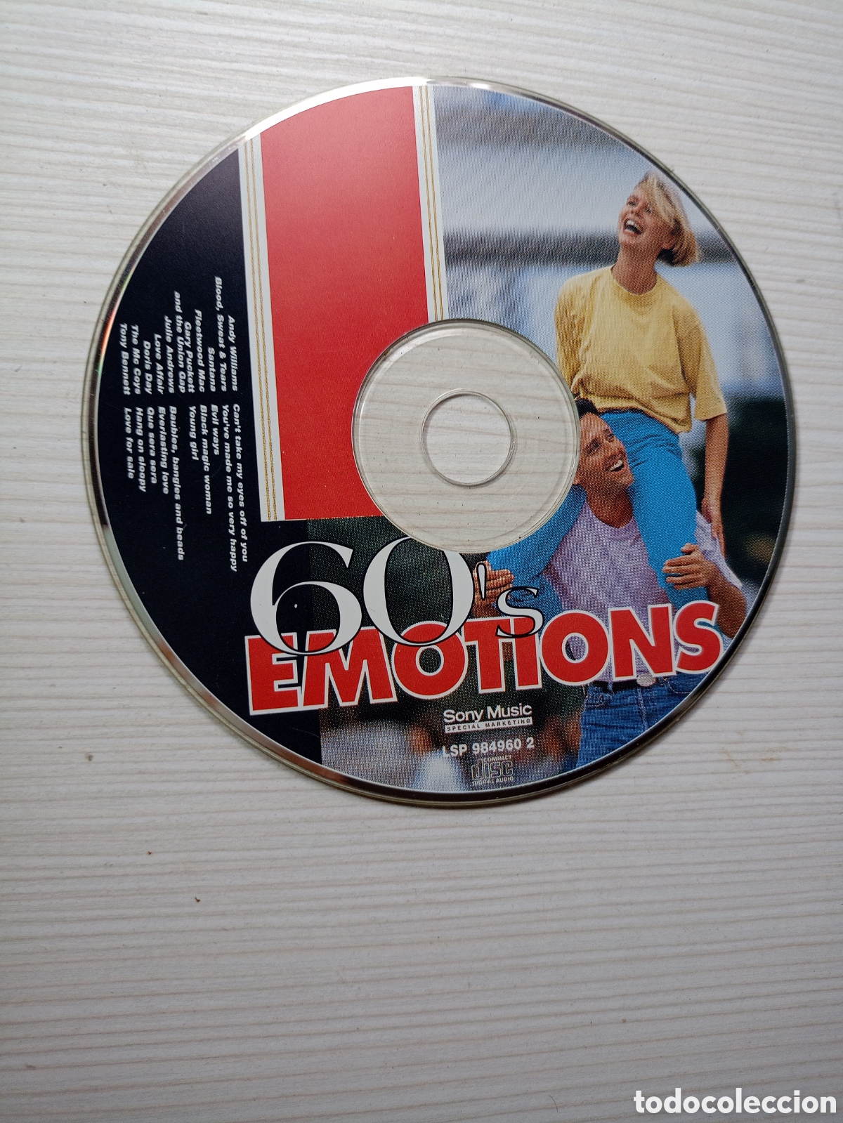 CDs de m&uacute;sica: Disco CD de m&uacute;sica a&ntilde;o 1960 60 EMOTIONS