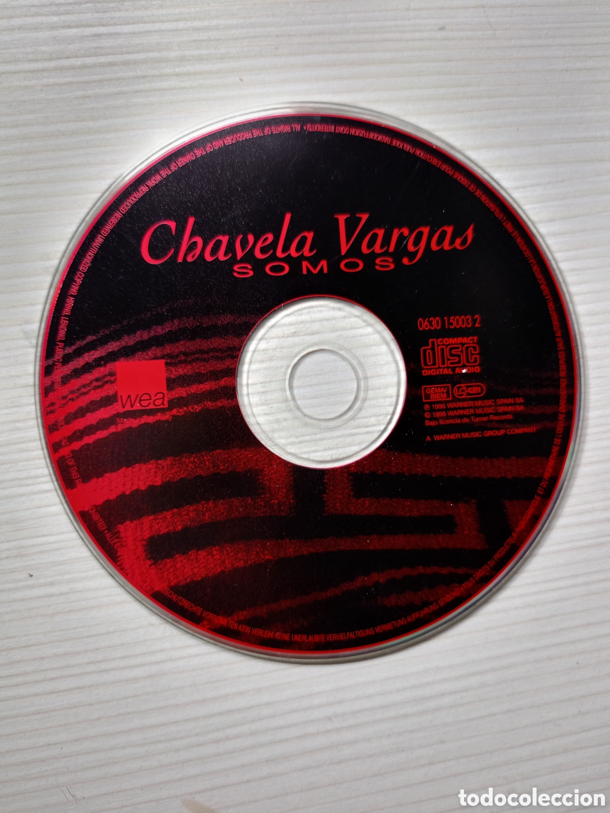 CD de M&uacute;sica: Chavela Vargas somos solo cd
