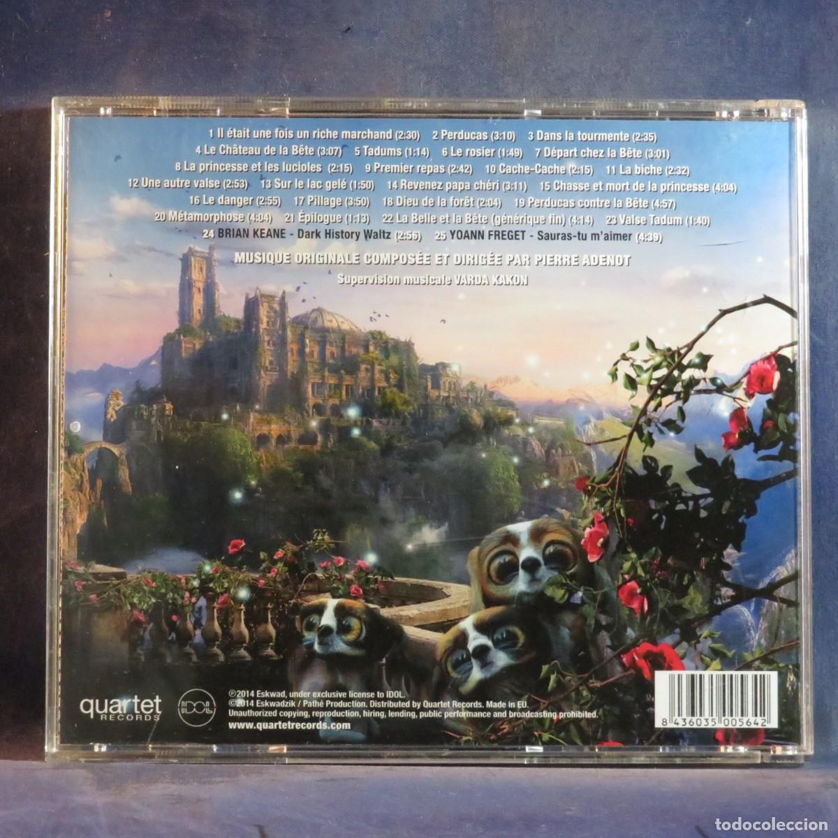 CDs de m&uacute;sica: PIERRE ADENOT &ndash; LA BELLE ET LA B&Ecirc;TE - CD - Foto 2